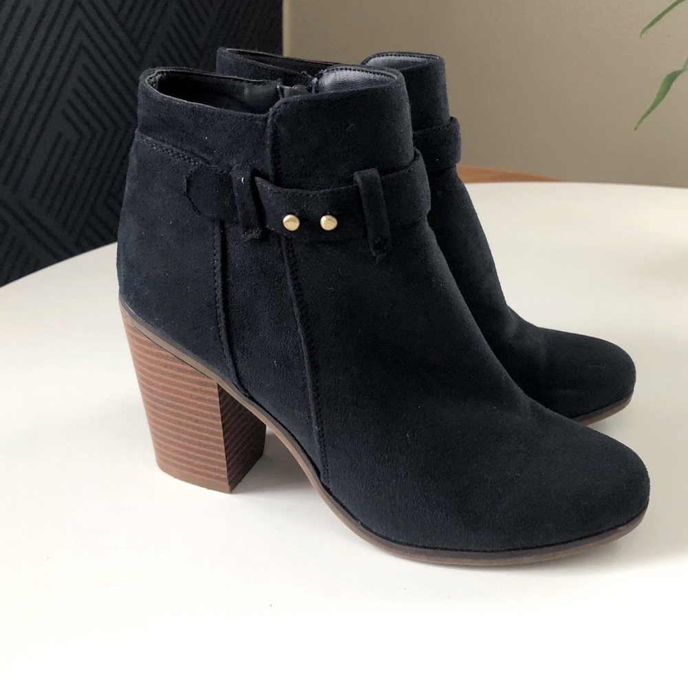 Merona Navy 3.5” Booties SZ 7.5